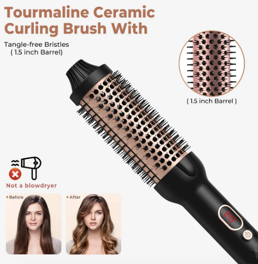 3-in-1 LuxeShine Thermal Brush