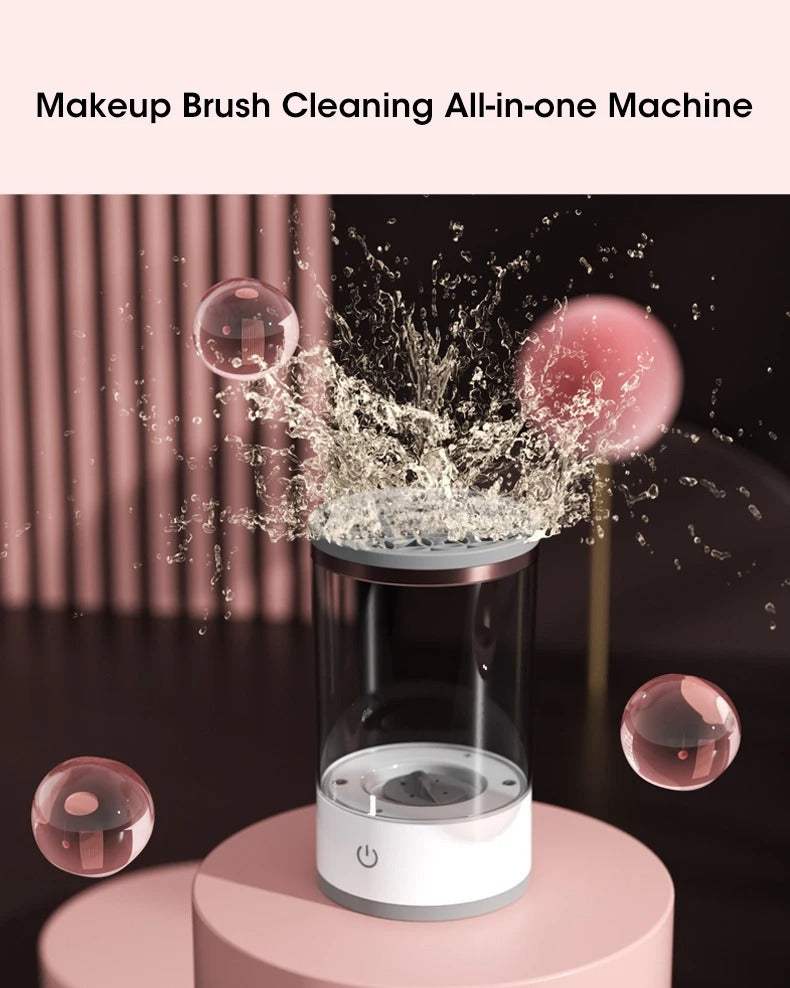 Electric Makeup Brush Cleaner 3 em 1