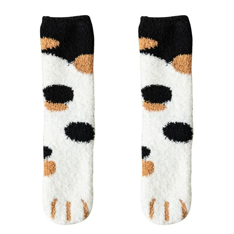 6-Pair Animal Paw Socks