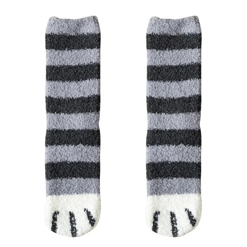 6-Pair Animal Paw Socks