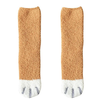 6-Pair Animal Paw Socks